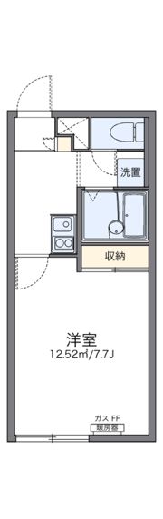 レオパレスメゾン 山 鼻の間取り画像