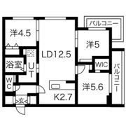 Crossbell524の間取り画像
