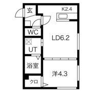 Relate菊水の間取り画像