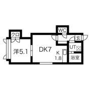 シェーンブルン平岸の間取り画像