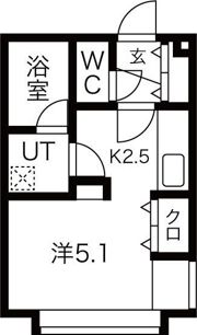 ピュア東彩館 VIの間取り画像