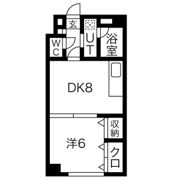 ユーハイツ昴の間取り画像