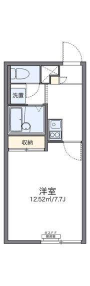 レオパレスホリゾントの間取り画像