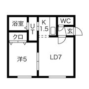 サザンヒルズ壱番館の間取り画像
