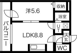 ラフィナート近代美術館の間取り画像