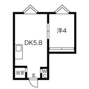 ノースヴィラ澄川の間取り画像