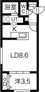 Grand One Sapporoの間取り画像