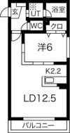 フィーノK-1の間取り画像