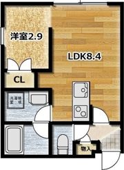 イー・エフ大通17ビルの間取り画像