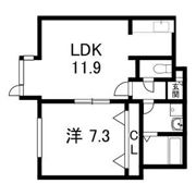 ベルファーレ中央の間取り画像