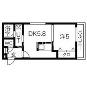 フェリーチェ菊水の間取り画像