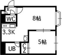 アクアボーン8・8の間取り画像