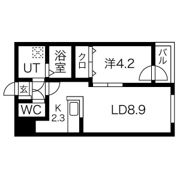 プリマベーラ南平岸の間取り画像