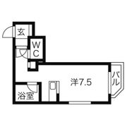 リラブランシェ琴似の間取り画像
