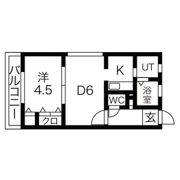 プリシードIの間取り画像