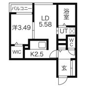 AZURE24の間取り画像