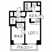 ノースコートgoodyの間取り画像