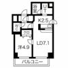 ノースコートgoodyの間取り画像