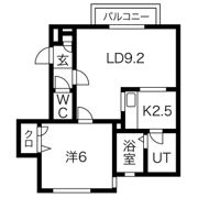 グランシードIの間取り画像
