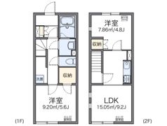 レオネクストハピネス3号館の間取り画像
