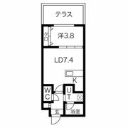 アルファスクエア福住2条の間取り画像