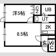 プラッツ南16条の間取り画像