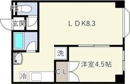 INOVE札幌南4条の間取り画像