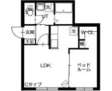 リベルタ北11条の間取り画像
