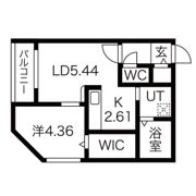 タルト南郷の間取り画像