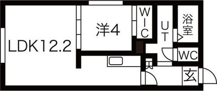 PARK LIFE中島公園の間取り画像