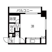 円山シャトー桂和医大前の間取り画像