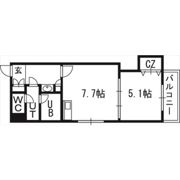 Vertical18の間取り画像