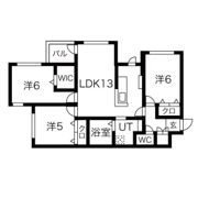 L・A大通の間取り画像