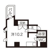 ネスト南2条の間取り画像
