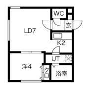 ロワシャルマンの間取り画像
