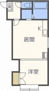 オルセー南6条の間取り画像
