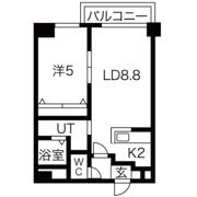 オリオンコートの間取り画像