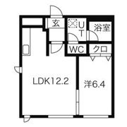 リバーイースト琴似の間取り画像