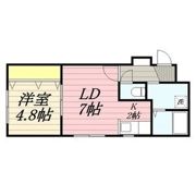 プールオムN10の間取り画像