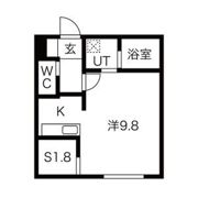 グローリア南10条の間取り画像