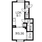 ルミエール宮の沢IIの間取り画像