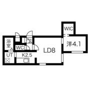 ブルーイング苗穂駅前の間取り画像