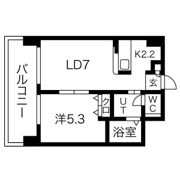 レヂデンス山鼻の間取り画像