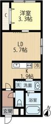 Le train bleuの間取り画像