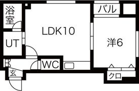 ボヌール36の間取り画像