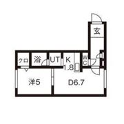 ブランノワール琴似3・3の間取り画像