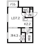 Grand Cercle 山鼻の間取り画像