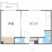 メトロサイドパレス北大前の間取り画像