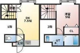 トム中島公園の間取り画像