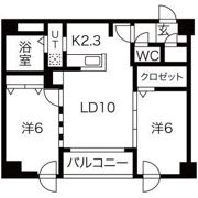 シティレジデンス桑園の間取り画像